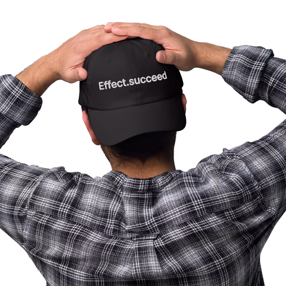 Effect.Succeed Classic Dad hat